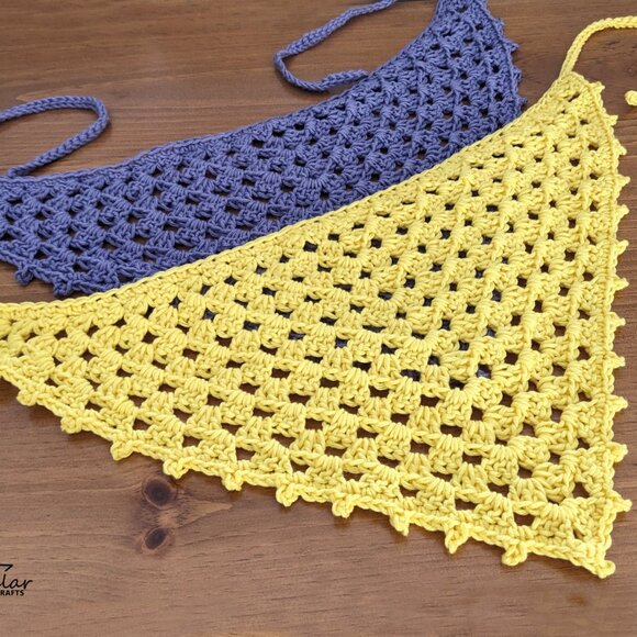 Crochet Handmade Bandana - Picture 5 of 9
